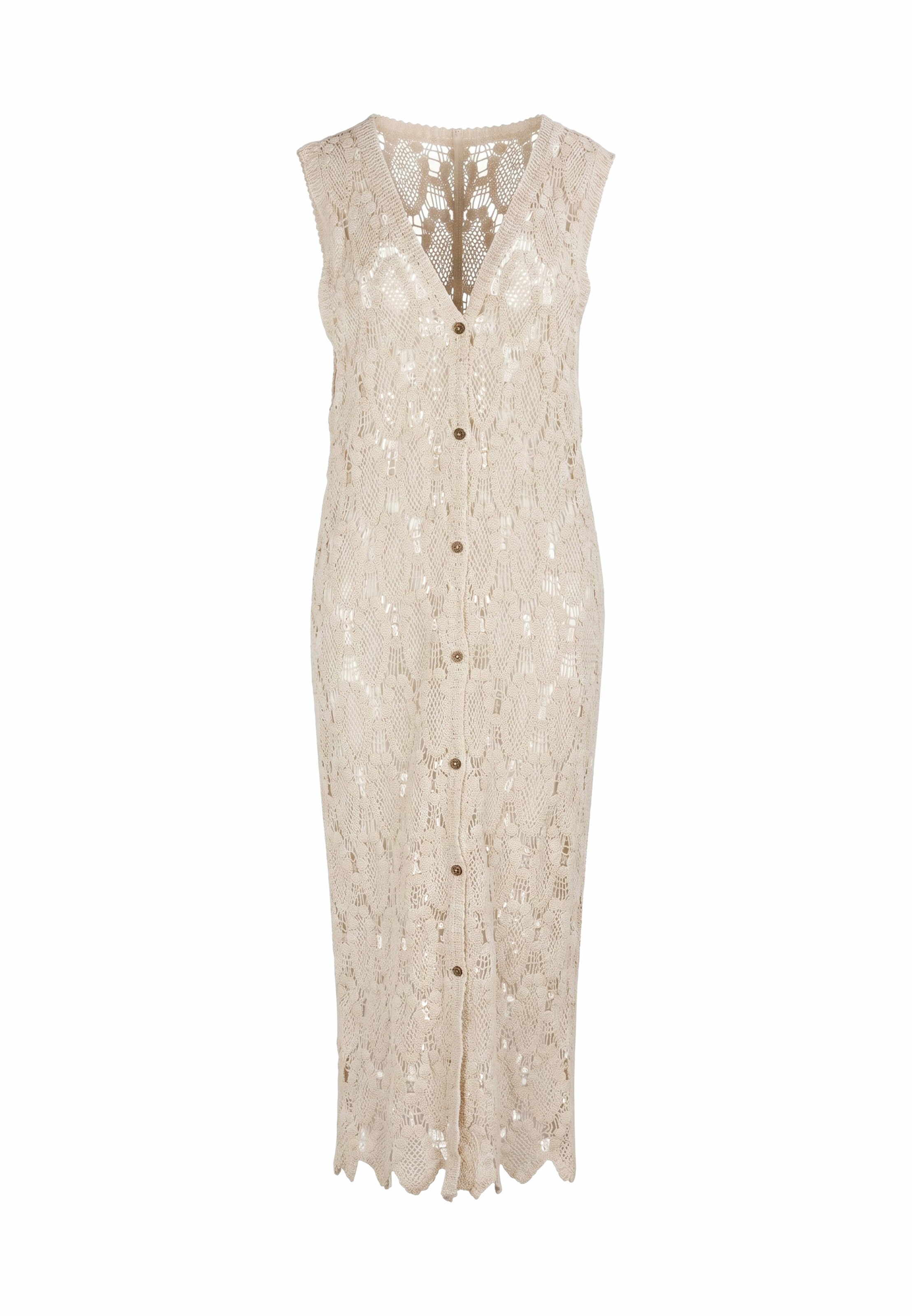 Robes en maille 'Nature Women' usha FESTIVAL en beige : devant