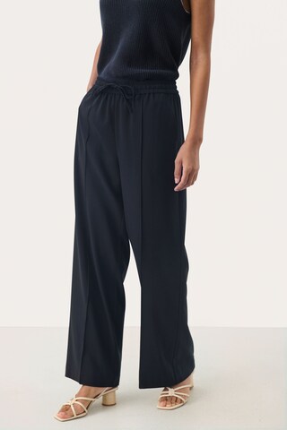 Part Two Loose fit Trousers in Blue