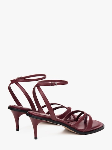 Estro Sandale '503-03'‌‌‌‌‌‌‌ in Rot