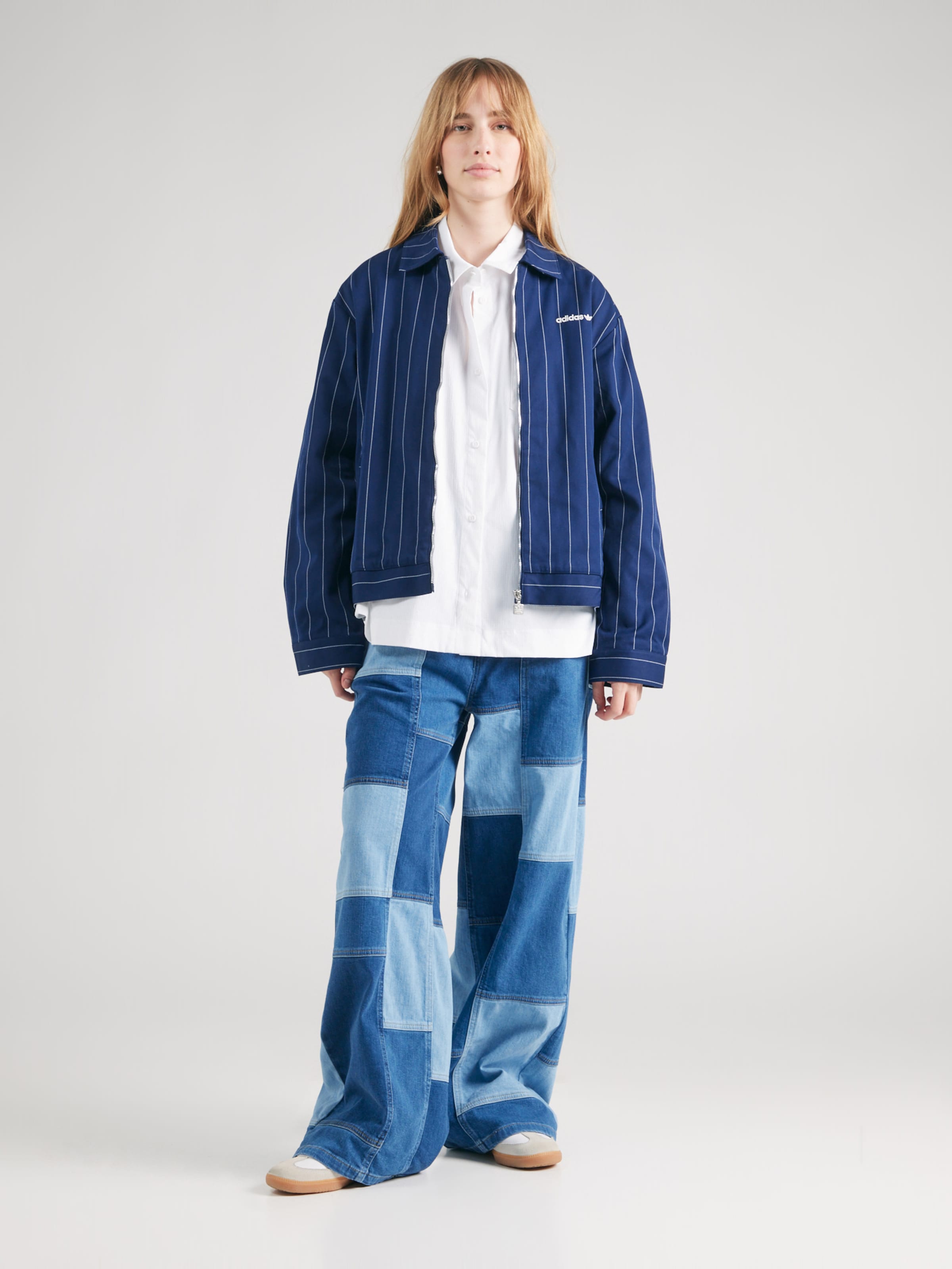 adidas spezial jacket blue