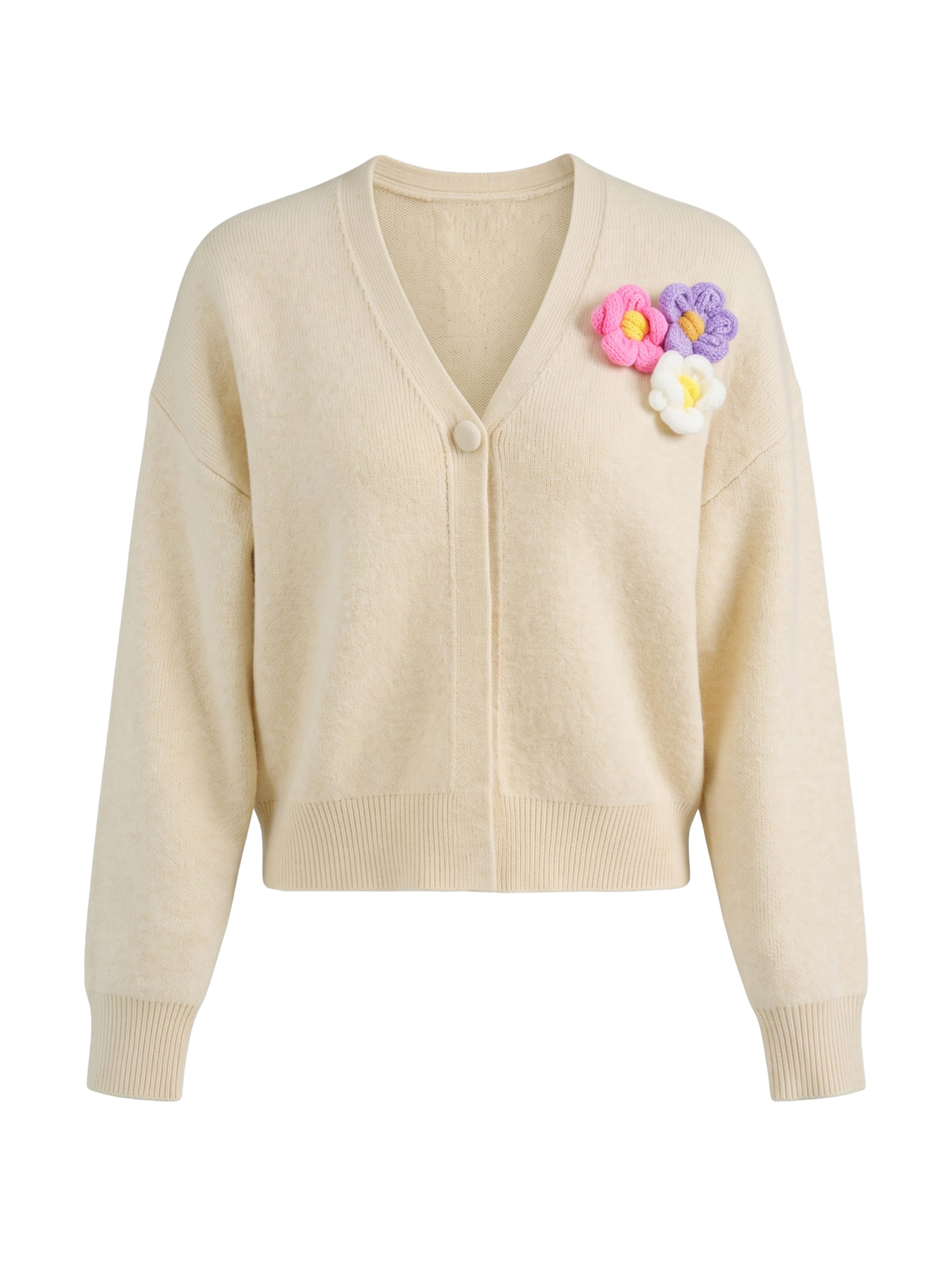 Imily Bela - Cárdigan en beige: frente