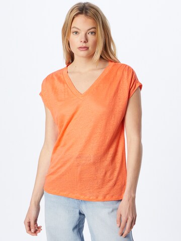 UNITED COLORS OF BENETTON Shirt in Orange: front