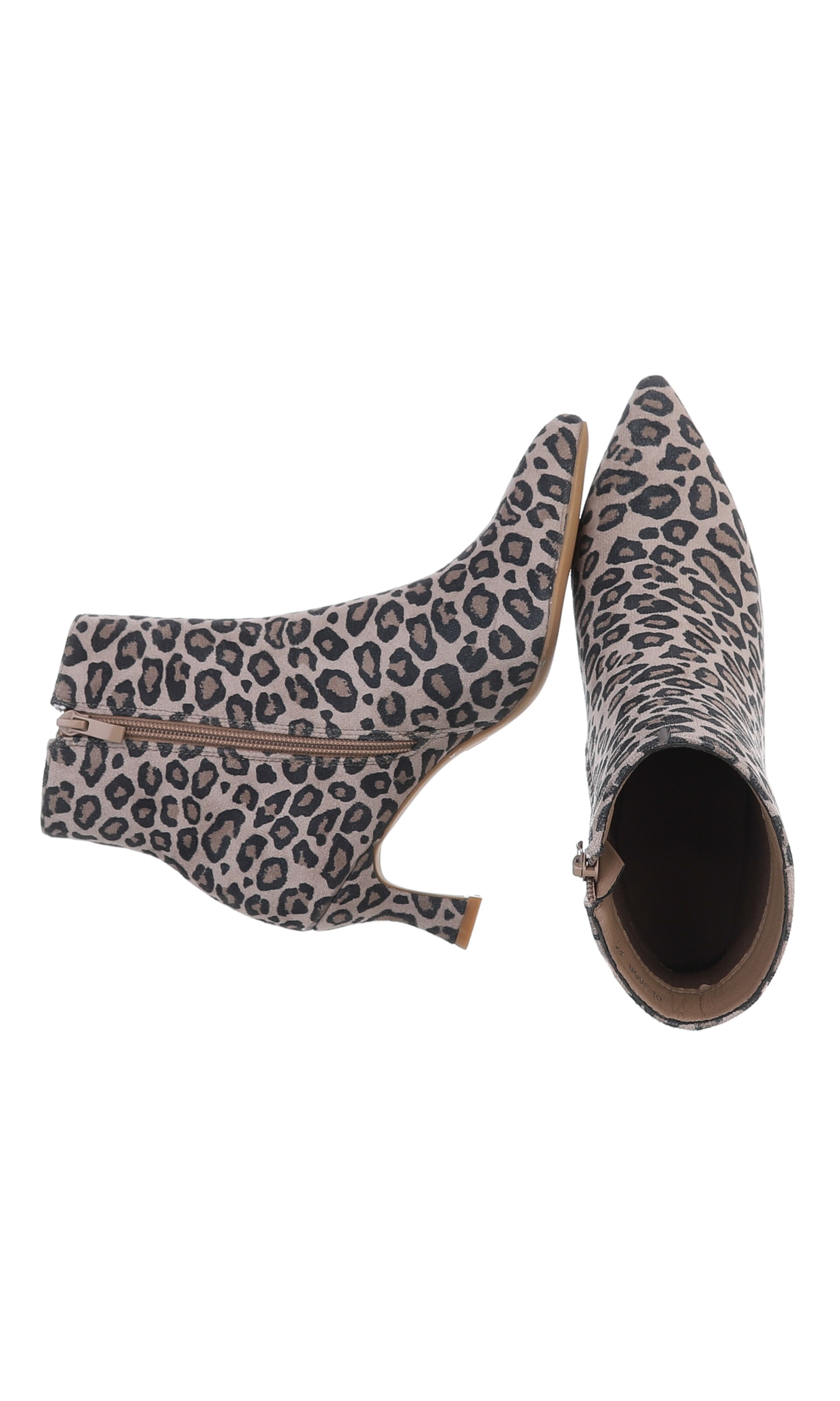 Ital-Design Ankle Boots in Beige