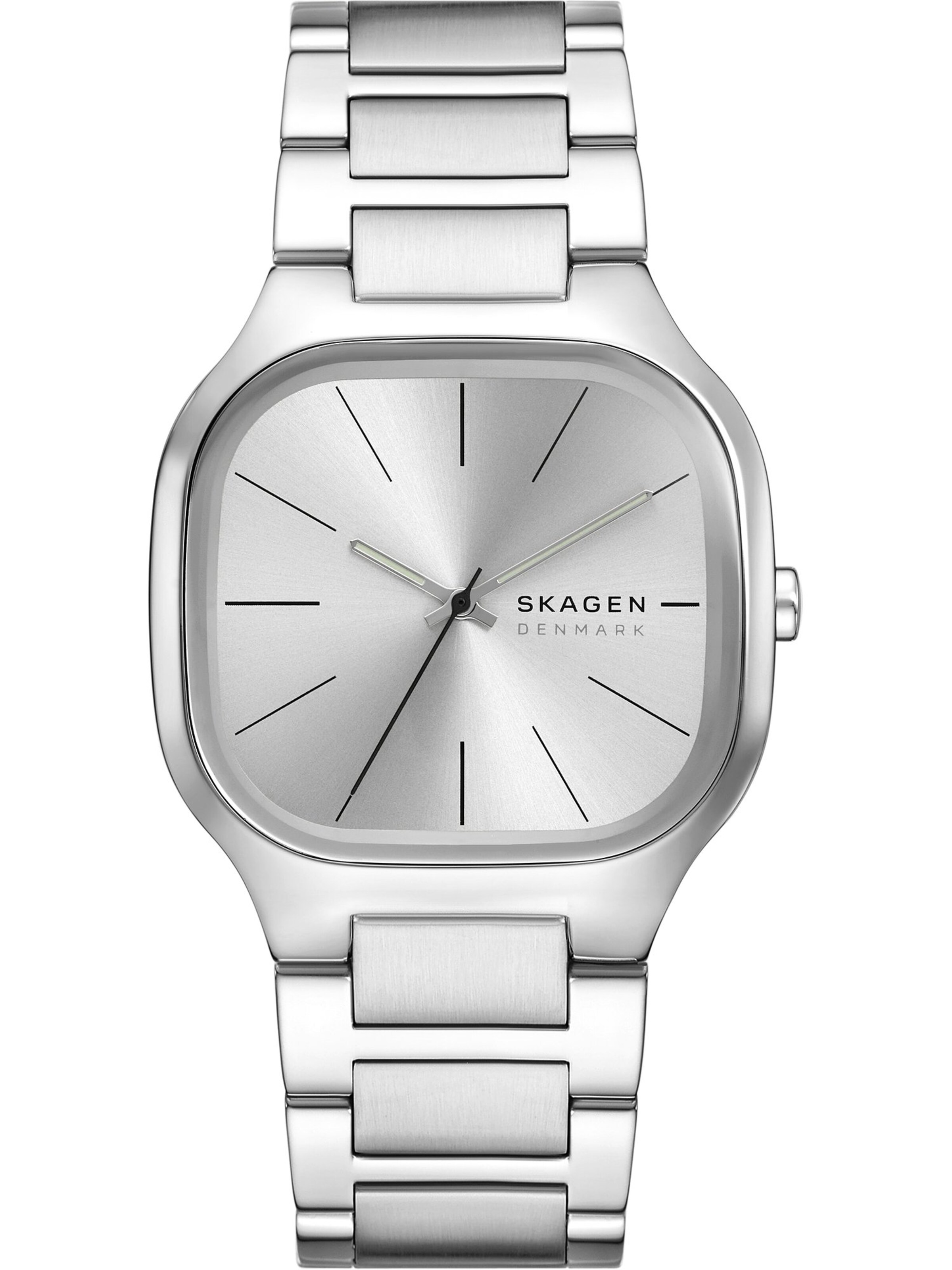 SKAGEN Uhr in Silber: Vorderseite