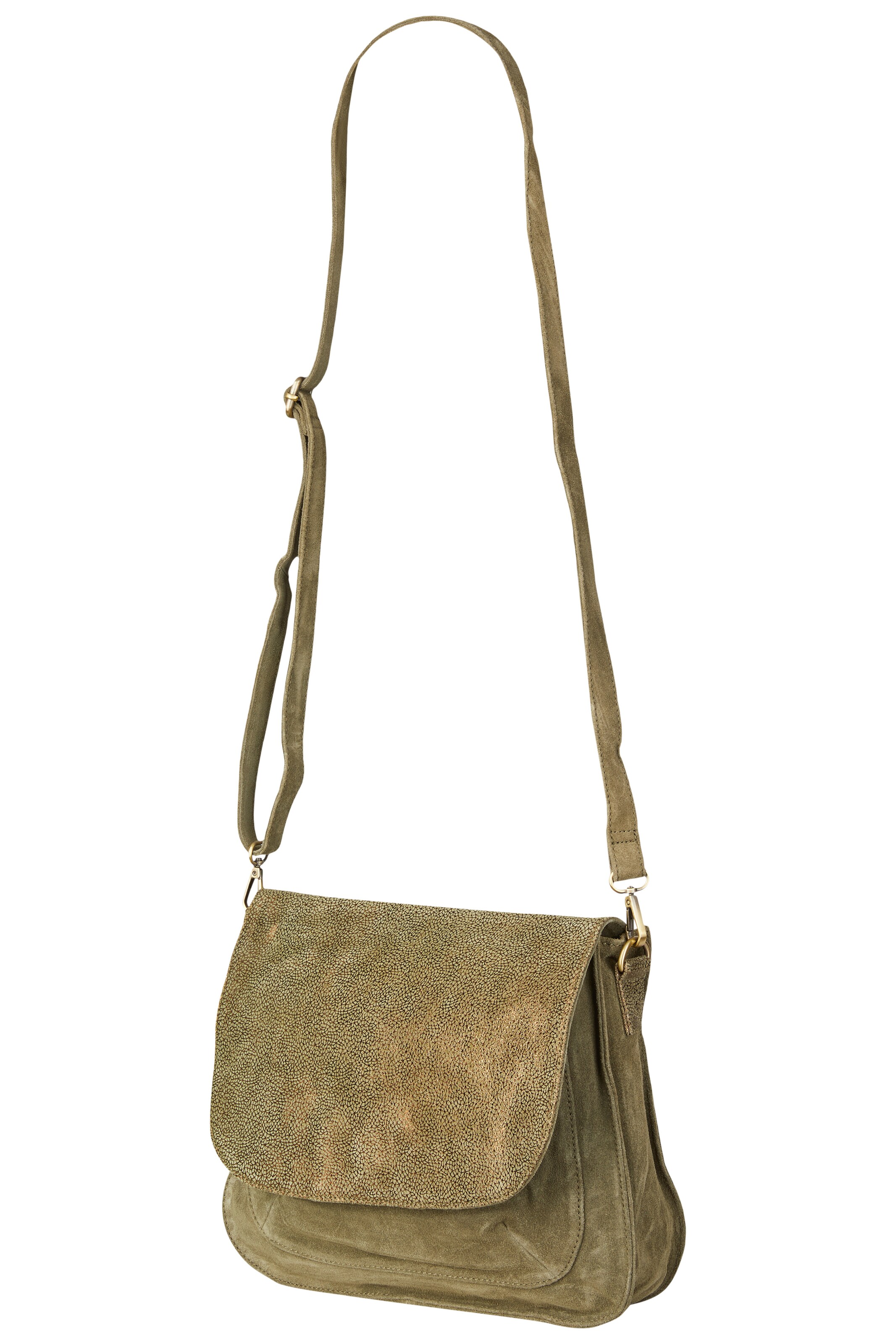 Curuba Schoudertas 'Fauna' in Groen