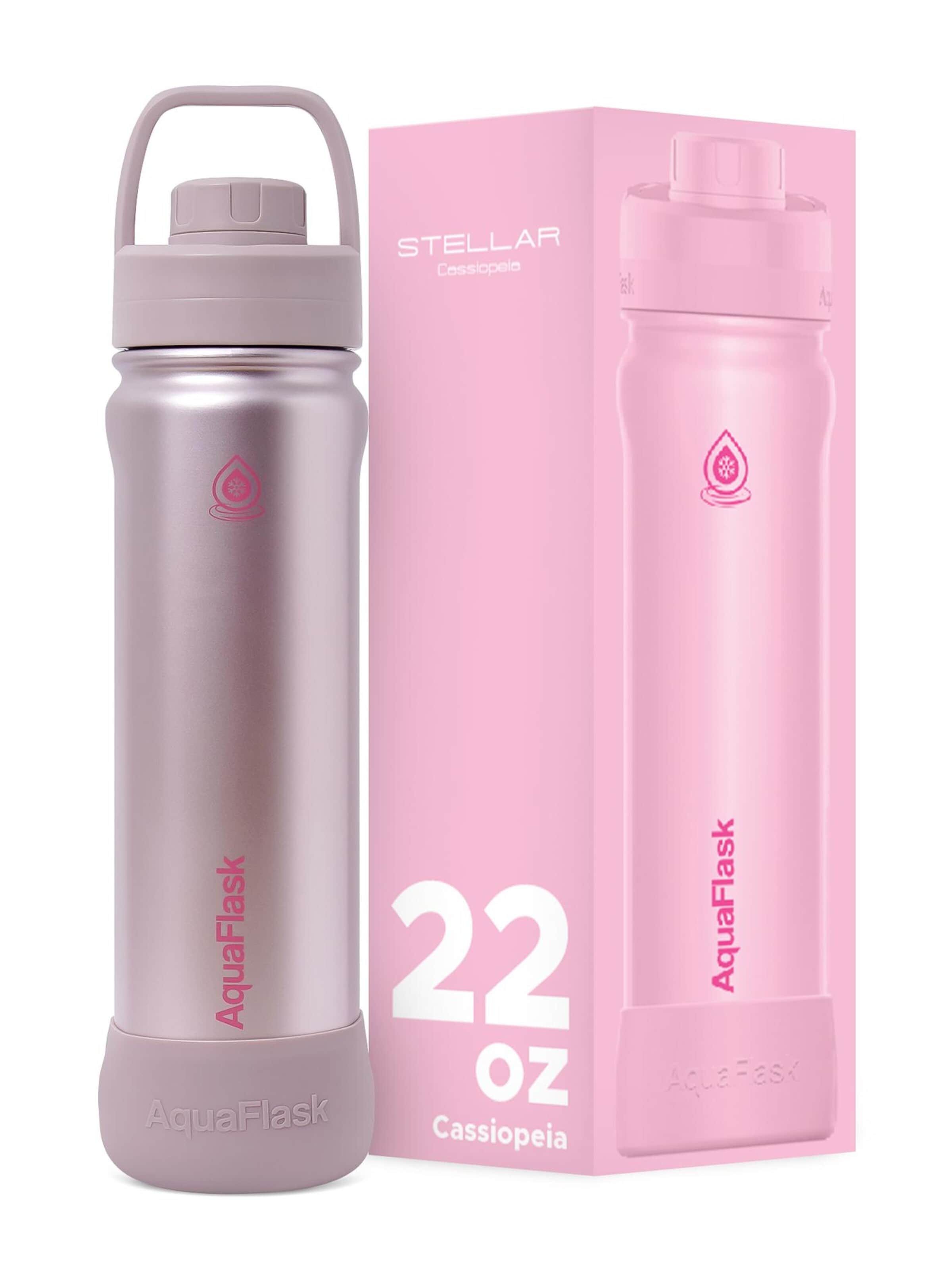 AquaFlask Láhev na vodu 'AquaFlask Termoláhev STELLAR 650 ml' – pink