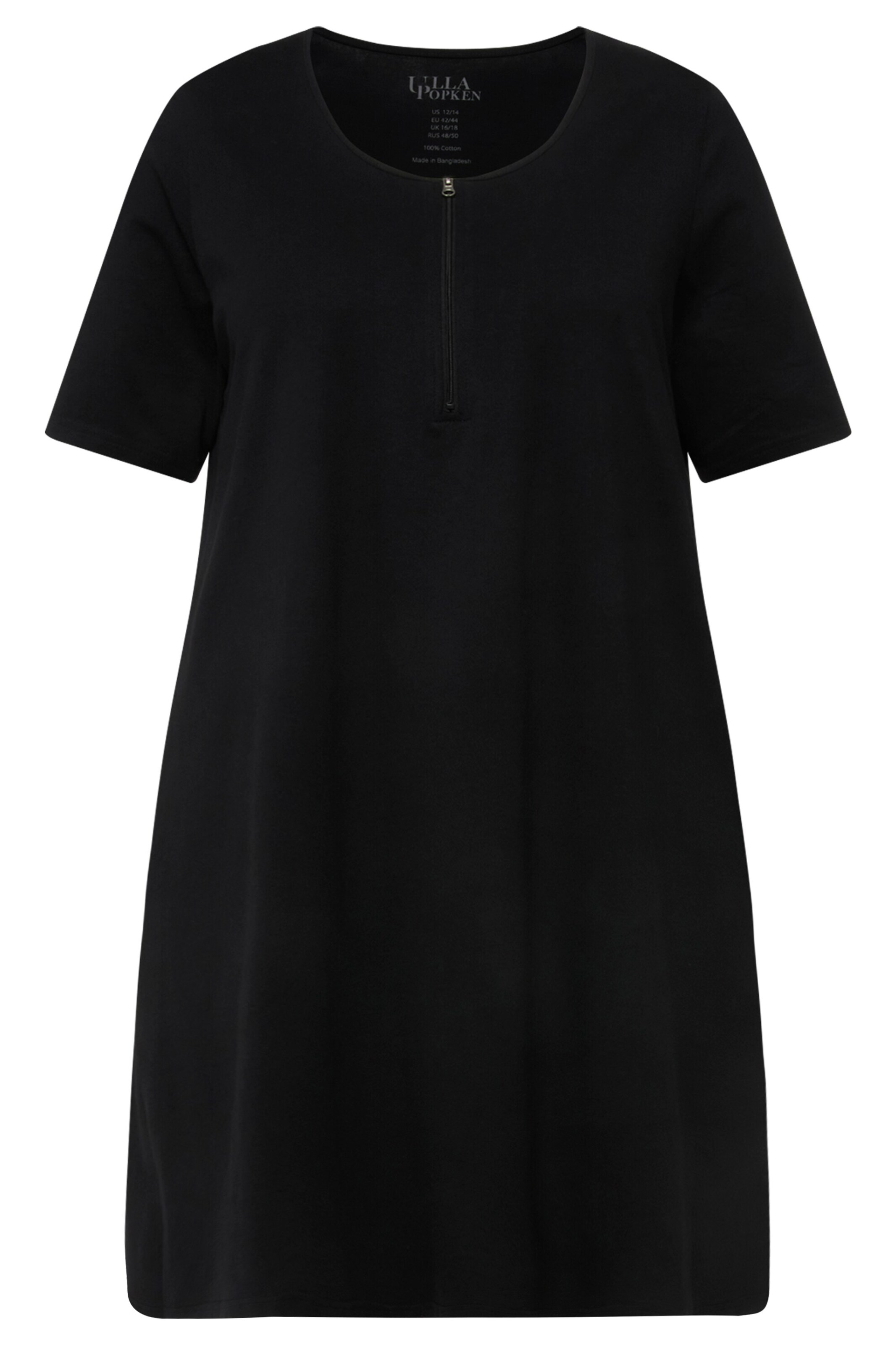 Ulla Popken Shirt in Black: front