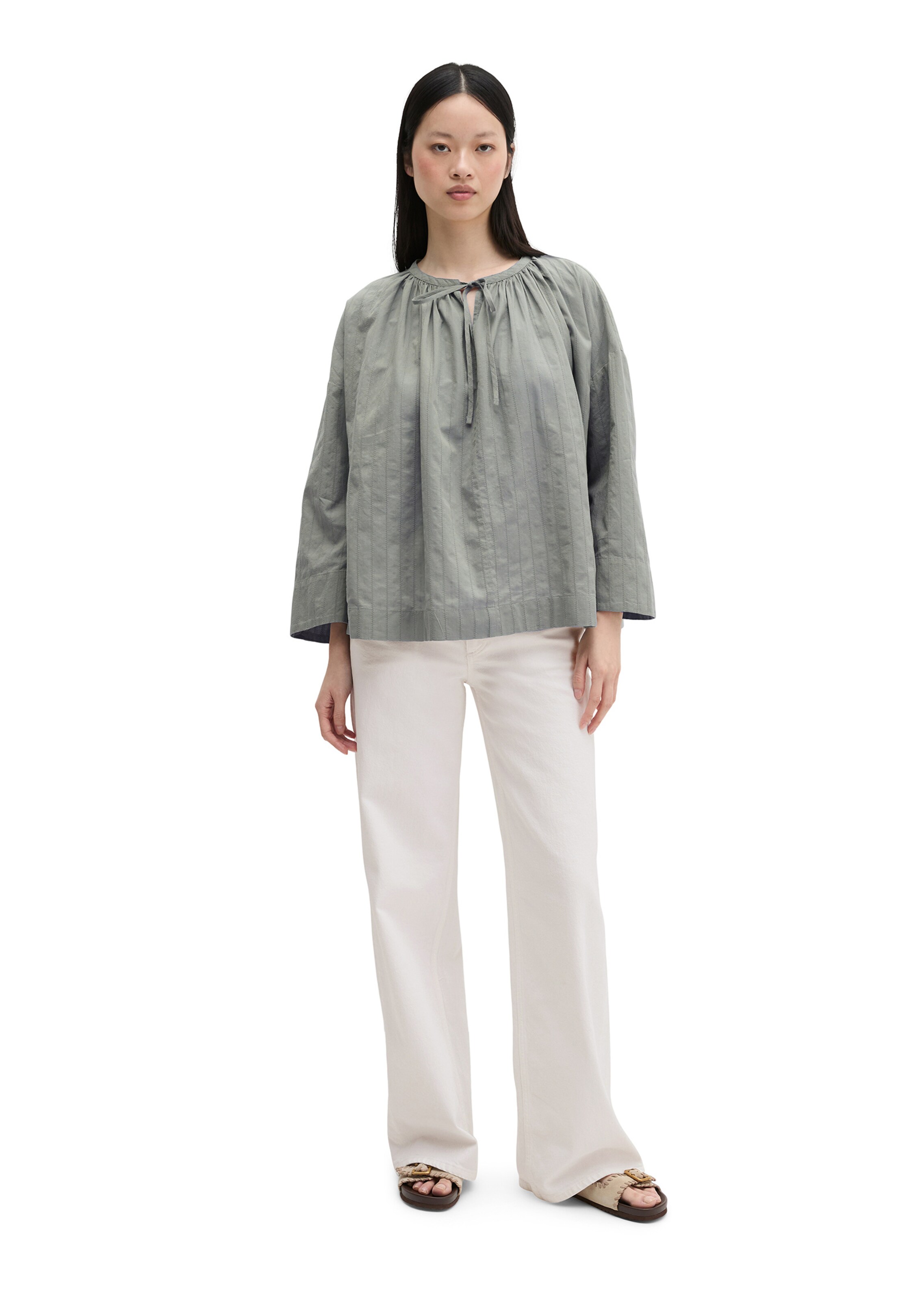 Marc O'Polo Bluse in Grau