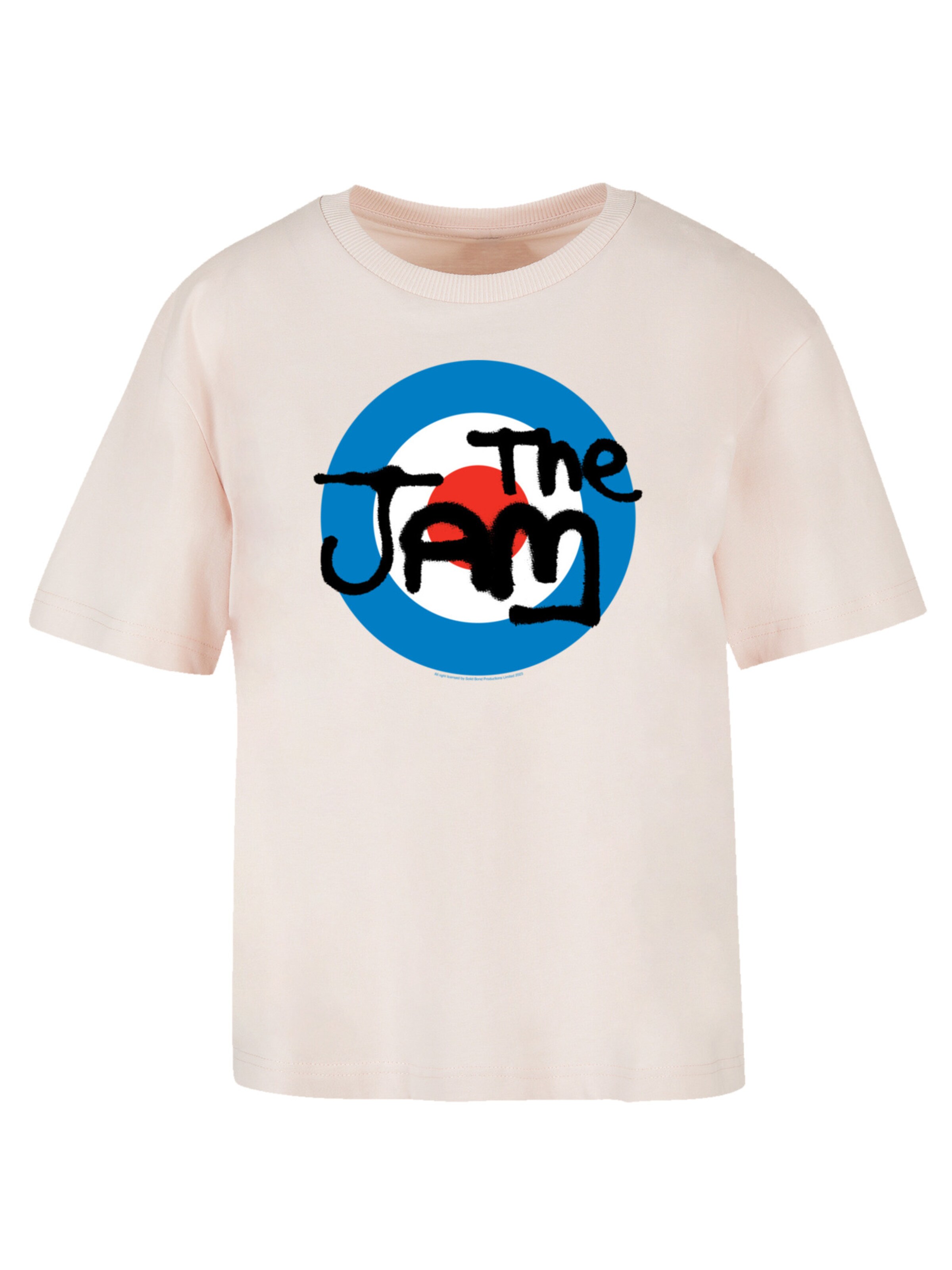 T-shirt 'The Jam' F4NT4STIC en rose : devant
