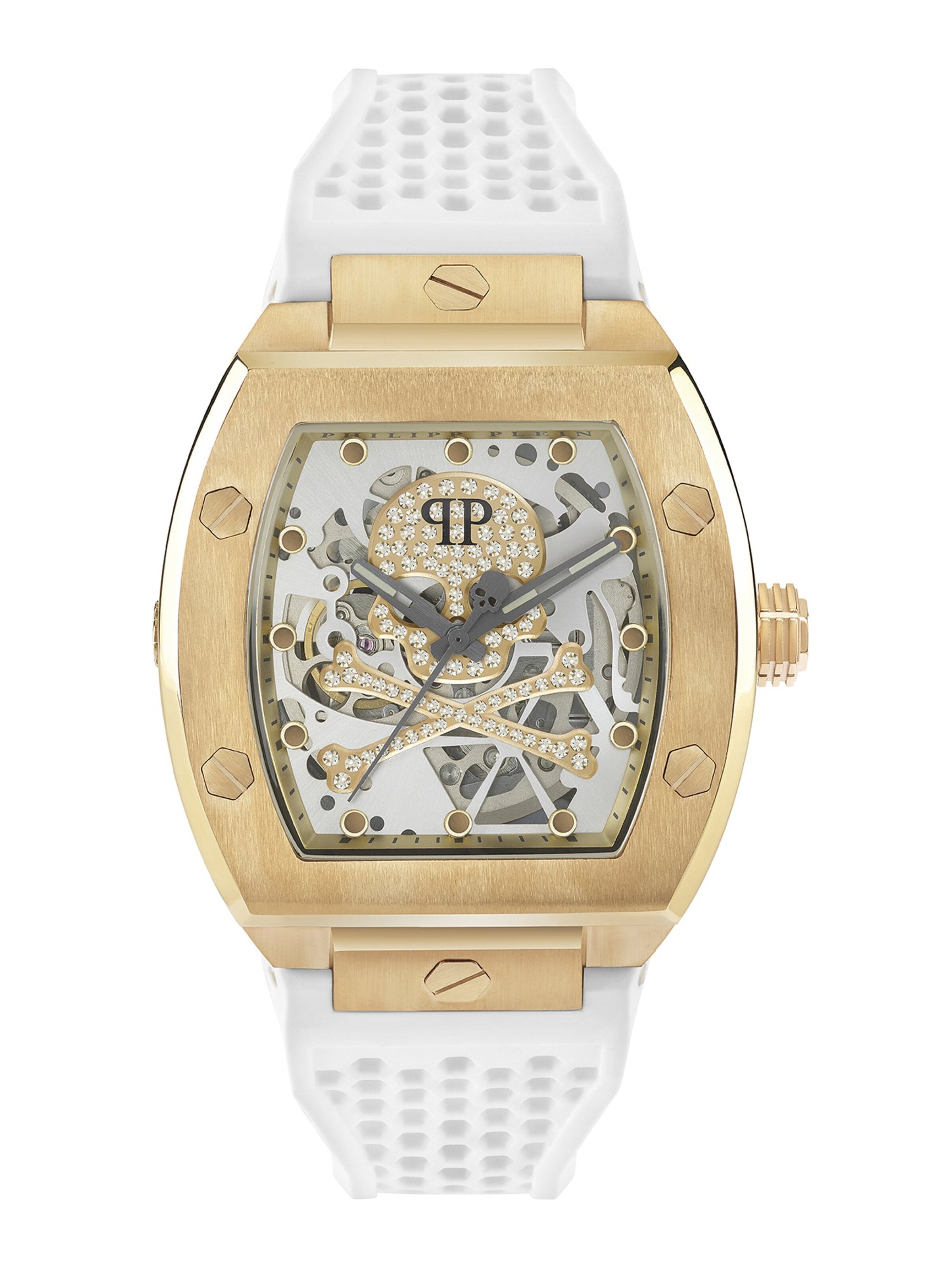 Philipp Plein Analog watch in Gold / Silver / Transparent / White, Item view