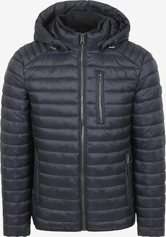 Suitable Winterjas 'Copenhagen' in Blauw: voorkant