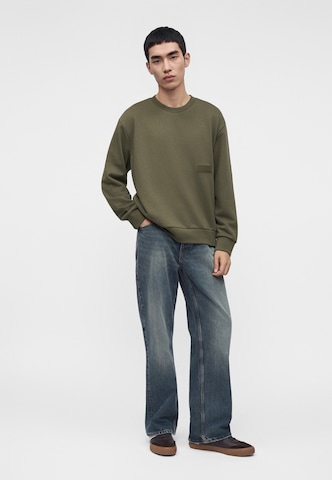 Sweat-shirt BOSS en vert