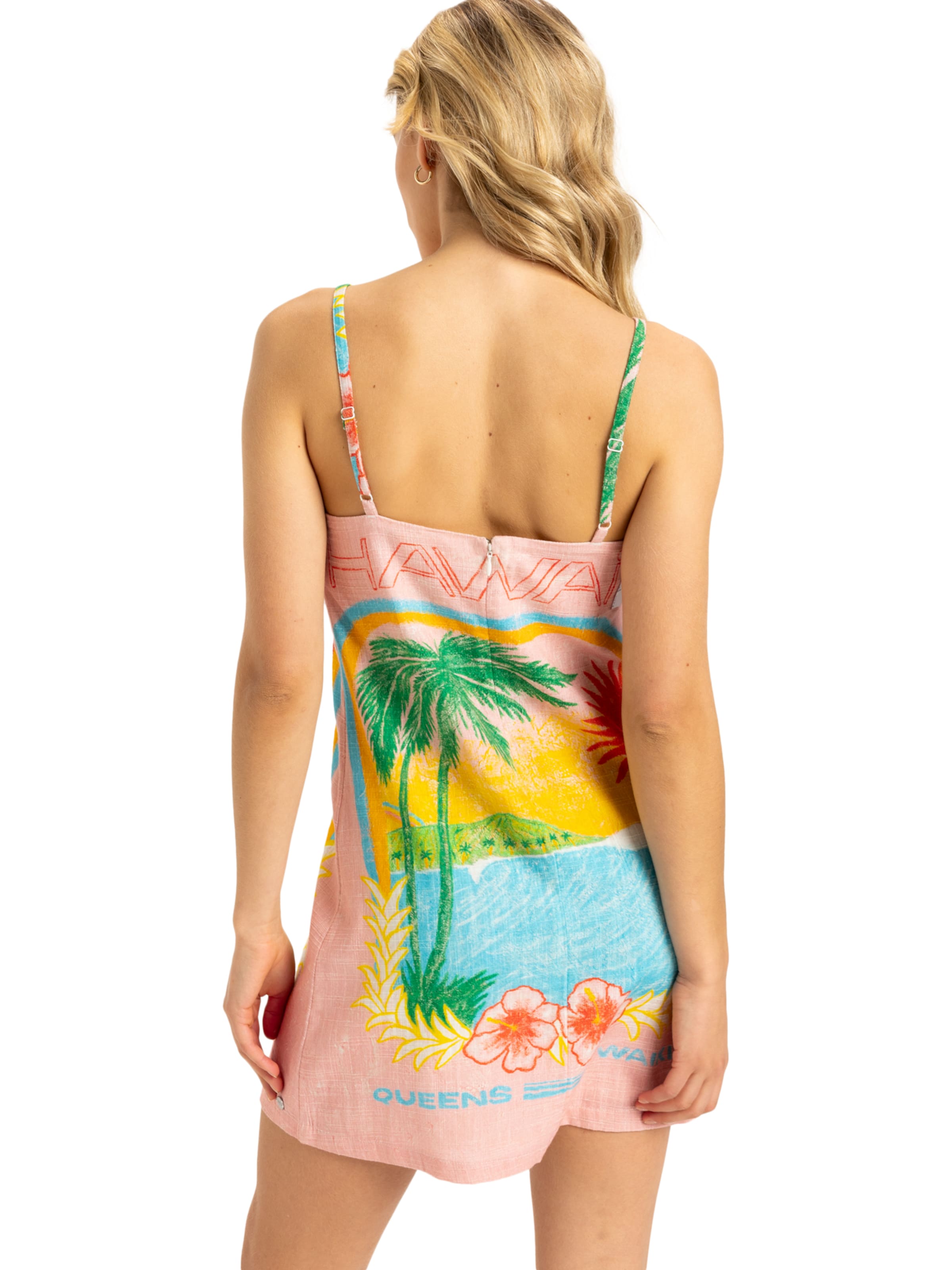 Robe d’été 'Atlas Playa Blanca' ROXY en mélange de couleurs