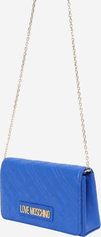 Love Moschino - Mala de ombro em azul