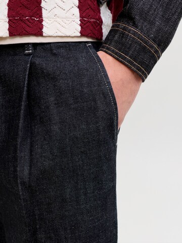 JACK & JONES Baggy Τζιν πλισέ 'JJIRON JJLLOYD' σε μπλε