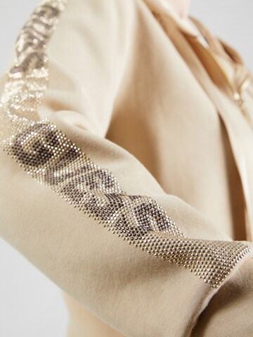 GUESS Bluza rozpinana w kolorze beżowy