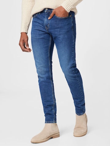 LEVI'S Jeans '512 SLIM TAPER LO BALL' in Blauw: voorkant