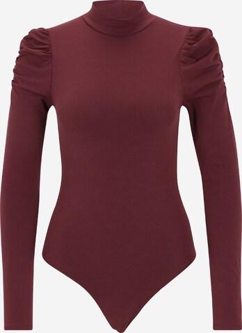 Only Petite Shirt body 'Zayla' in Rood: voorkant