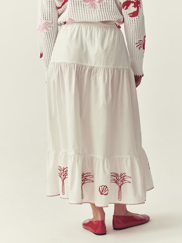 TATUUM Sukně – bílá