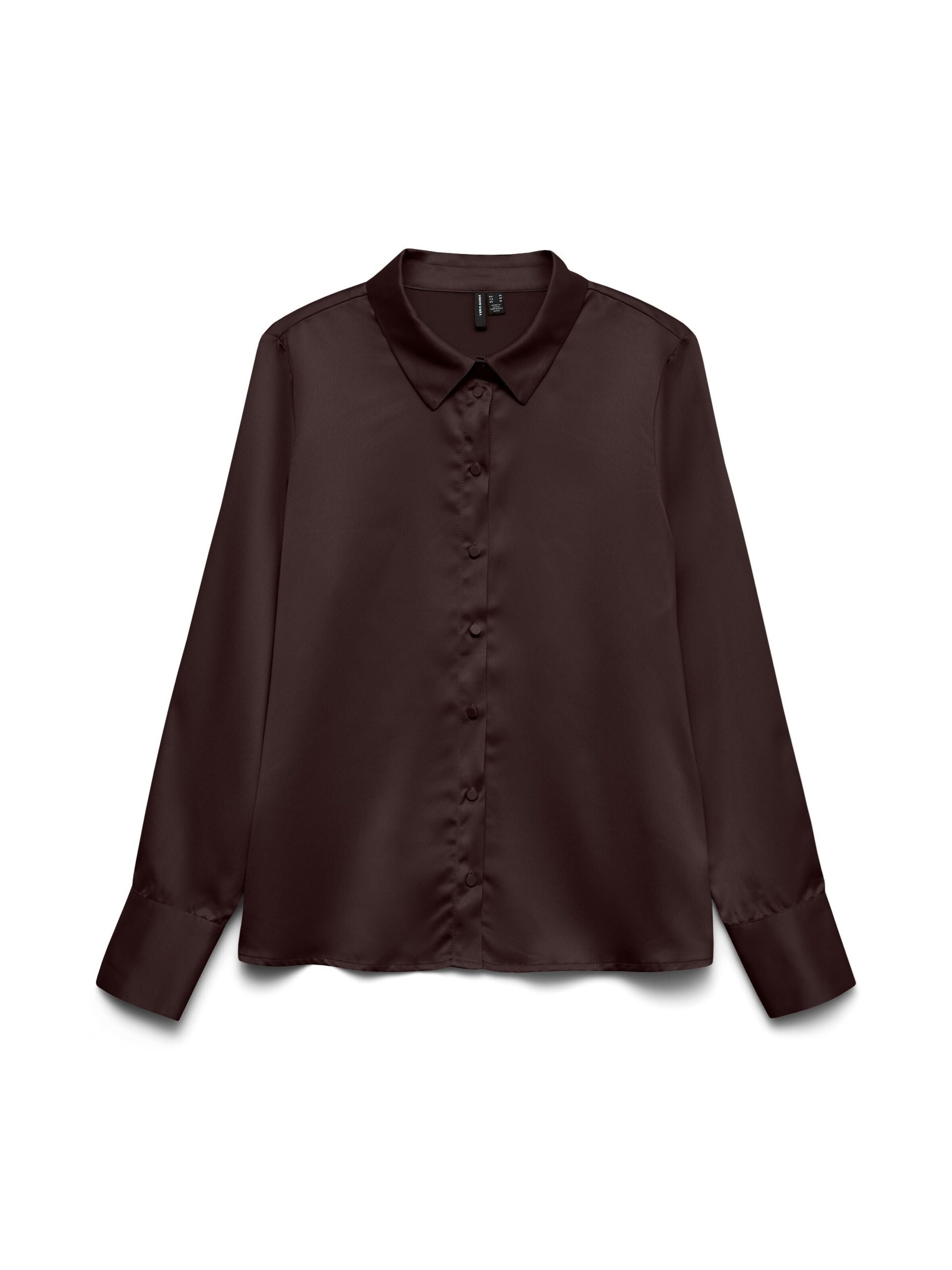 VERO MODA Chemisier '10334598' en XL en chocolat, Vue avec produit