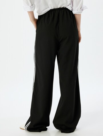 Koton Wide Leg Hose in Blau