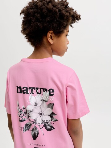 T-Shirt Jack & Jones Junior en rose