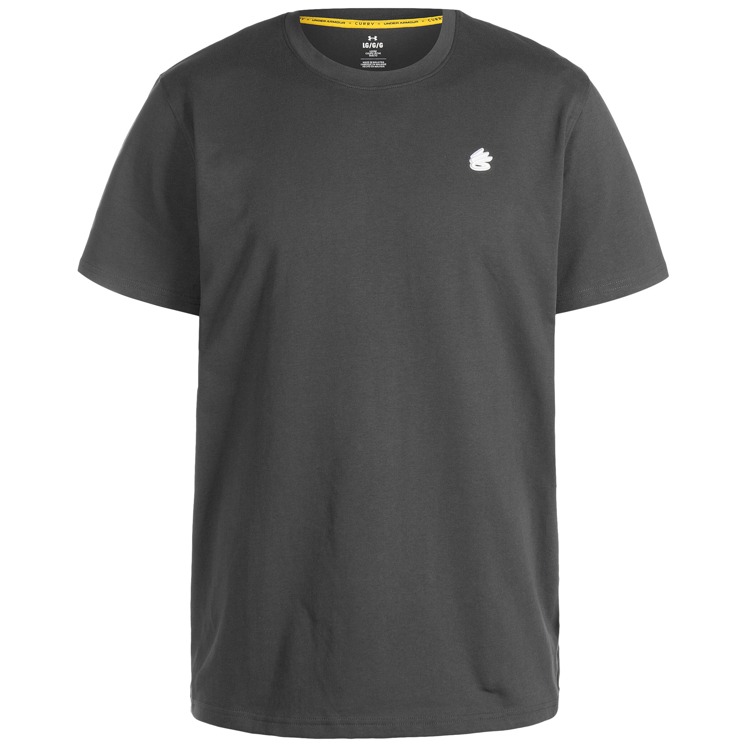 UNDER ARMOUR Funktionsshirt 'Curry Vine' in Grau: Vorderseite