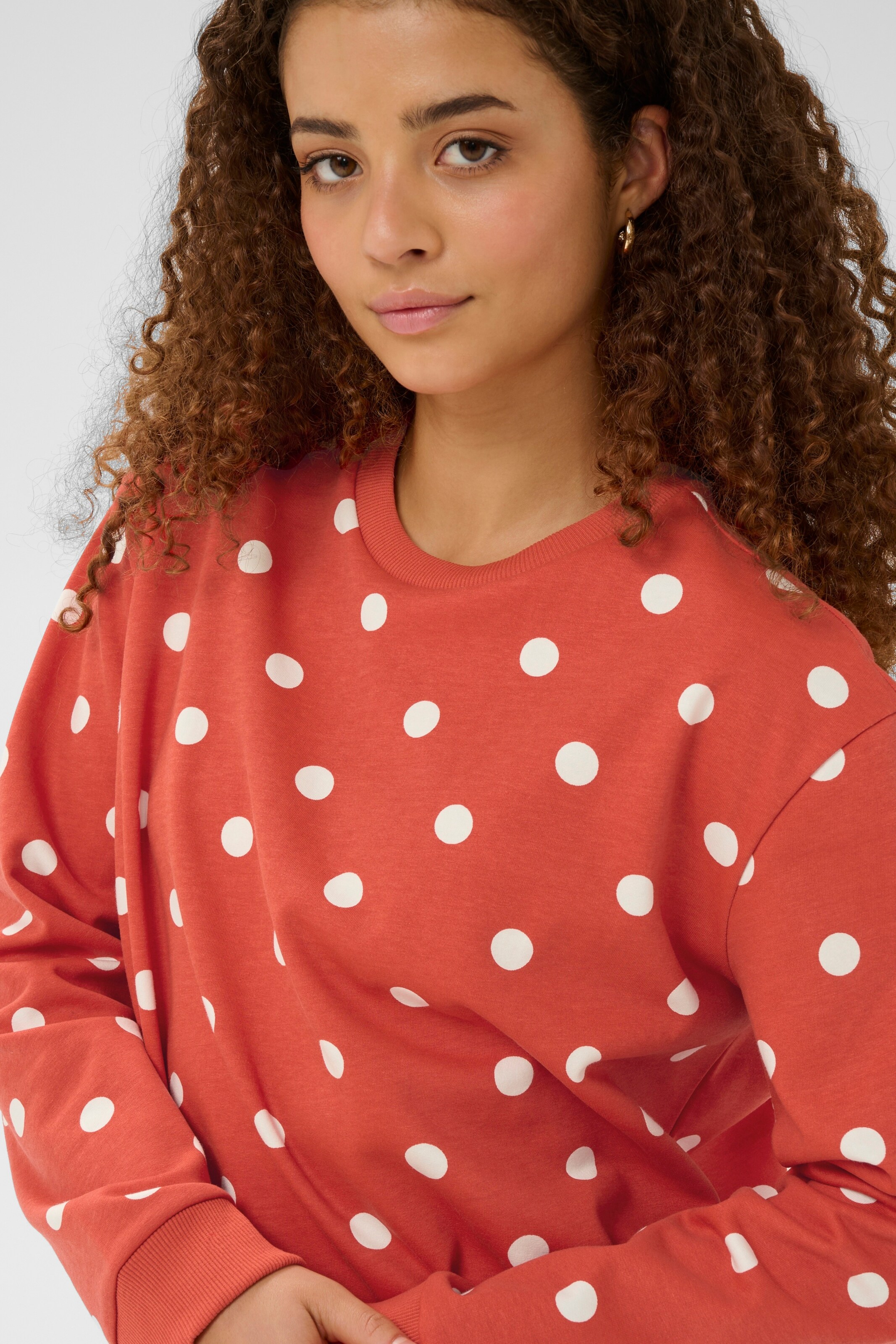 Pull-over 'Zagna' SAINT TROPEZ en rouge