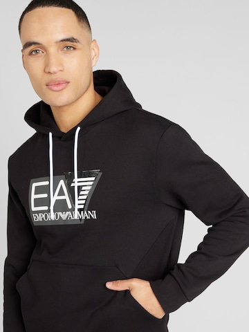 EA7 Emporio Armani - Sudadera en negro