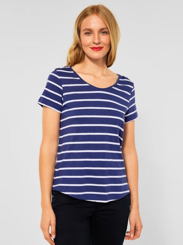 STREET ONE Shirt 'Gerda' in Blauw: voorkant