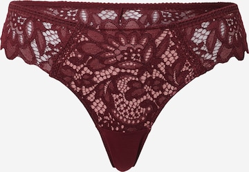 Hunkemöller String 'Shiloh' in Rood: voorkant