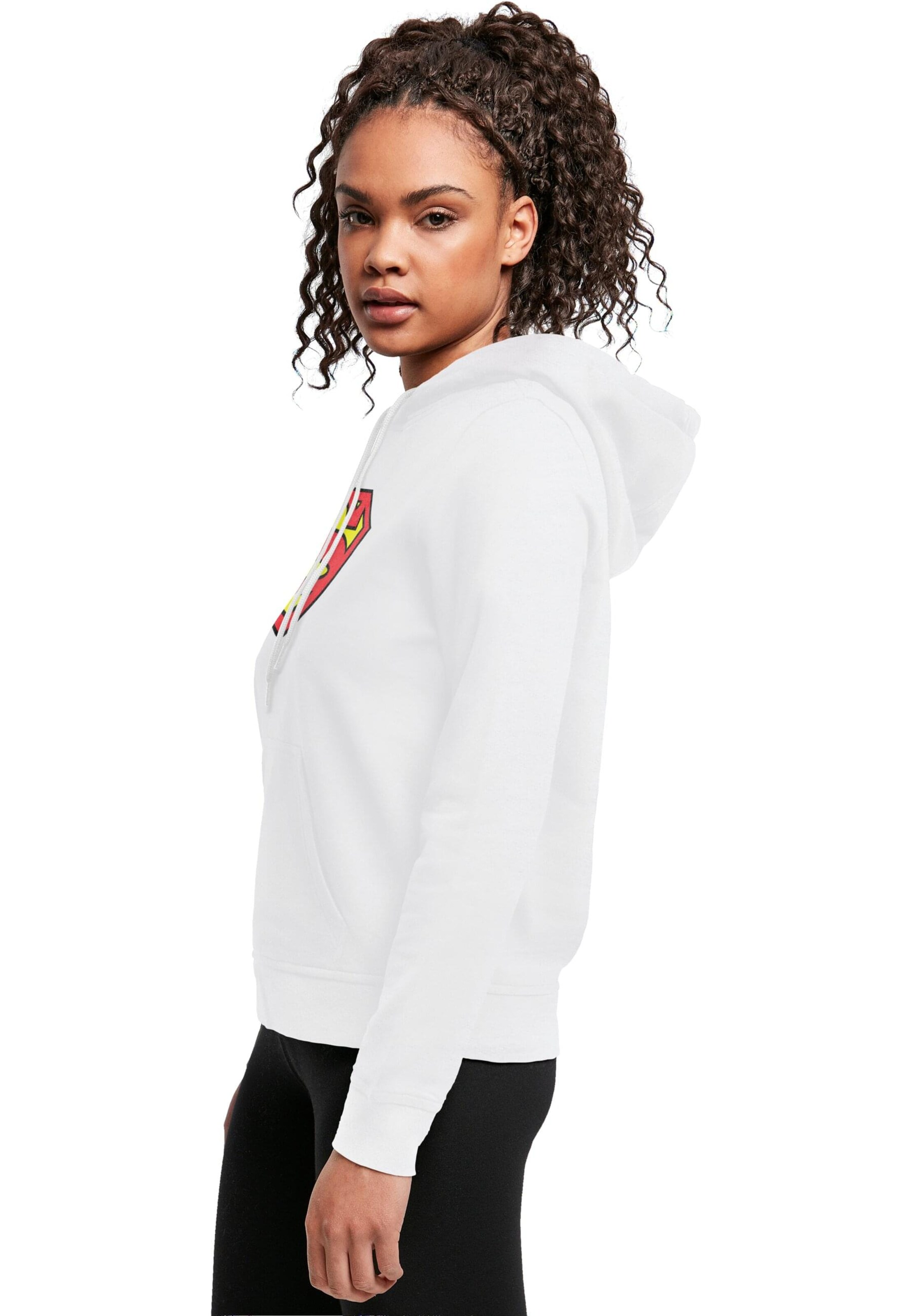 ABSOLUTE CULT Sweatshirt 'DC Originals - Superman Shield' in White