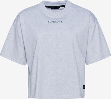 Superdry Shirt 'Code Tech' in Grau: predná strana