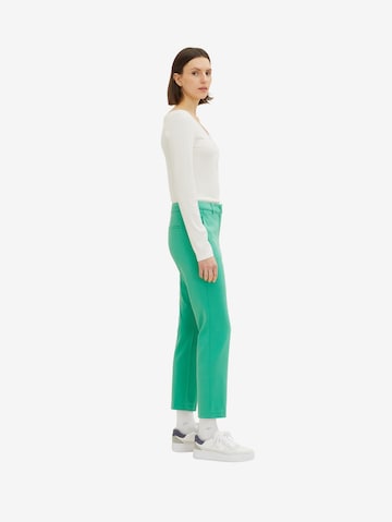 regular Pantaloni chino 'Mia' di TOM TAILOR in verde