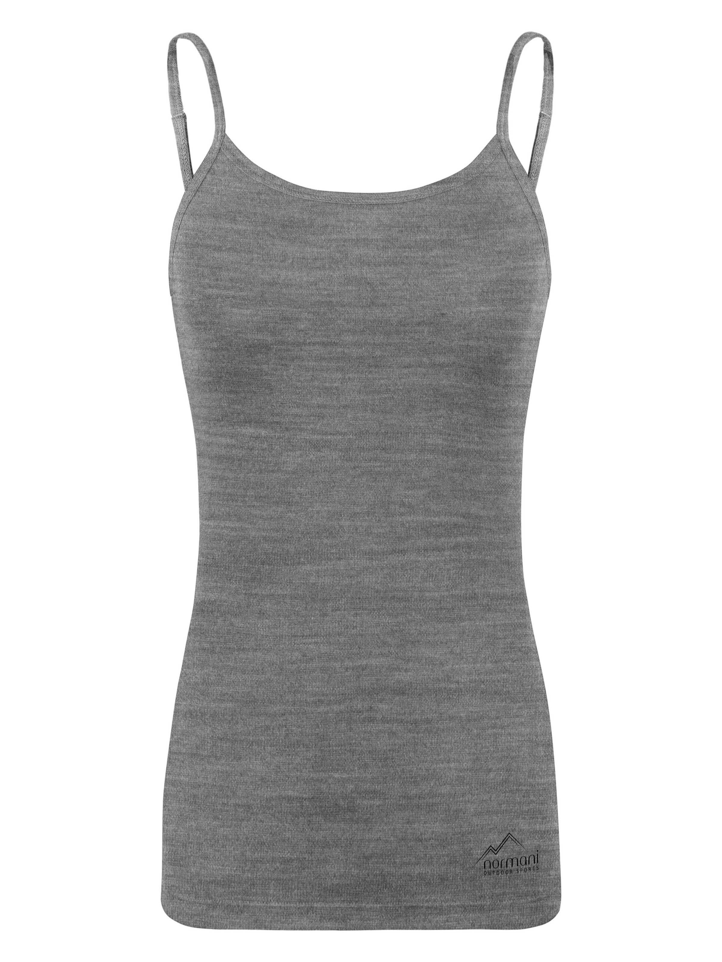 normani Unterhemd in Grau: Vorderseite