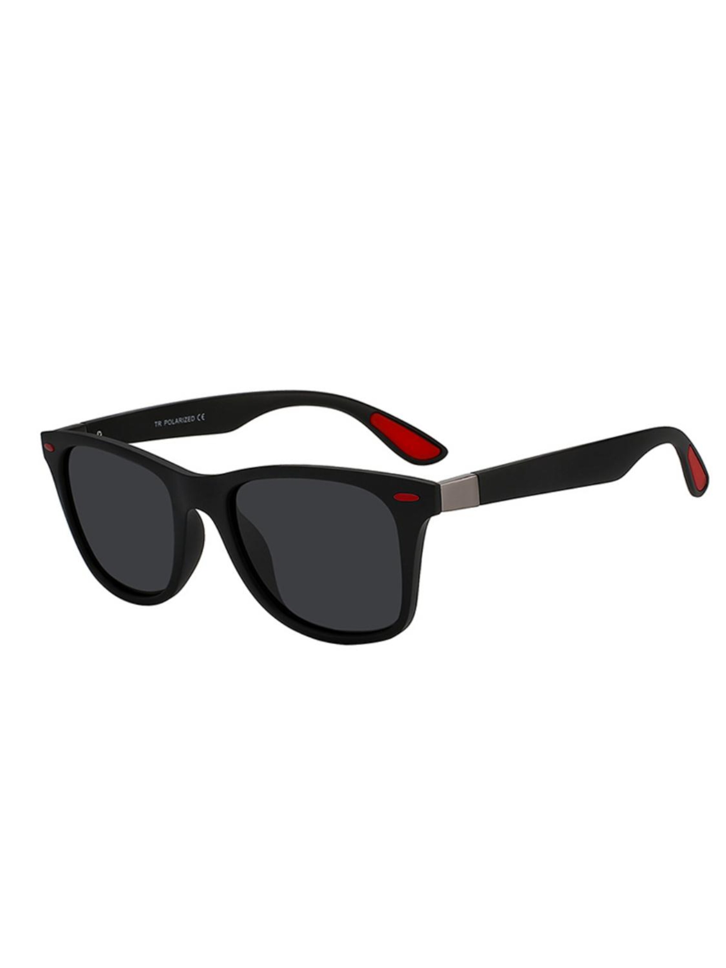 VEYREY Sunglasses in Black: front