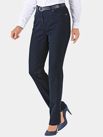 Goldner Slim fit Jeans 'Carla' in Blue: front