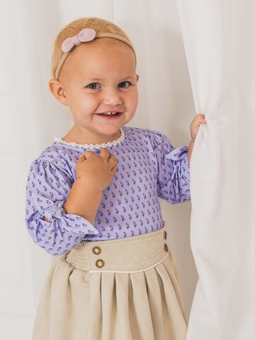 Mogo Shirt 'Pattnock'‌‌‌‌ in Lila