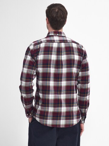 Regular fit Camicia di Barbour in rosso