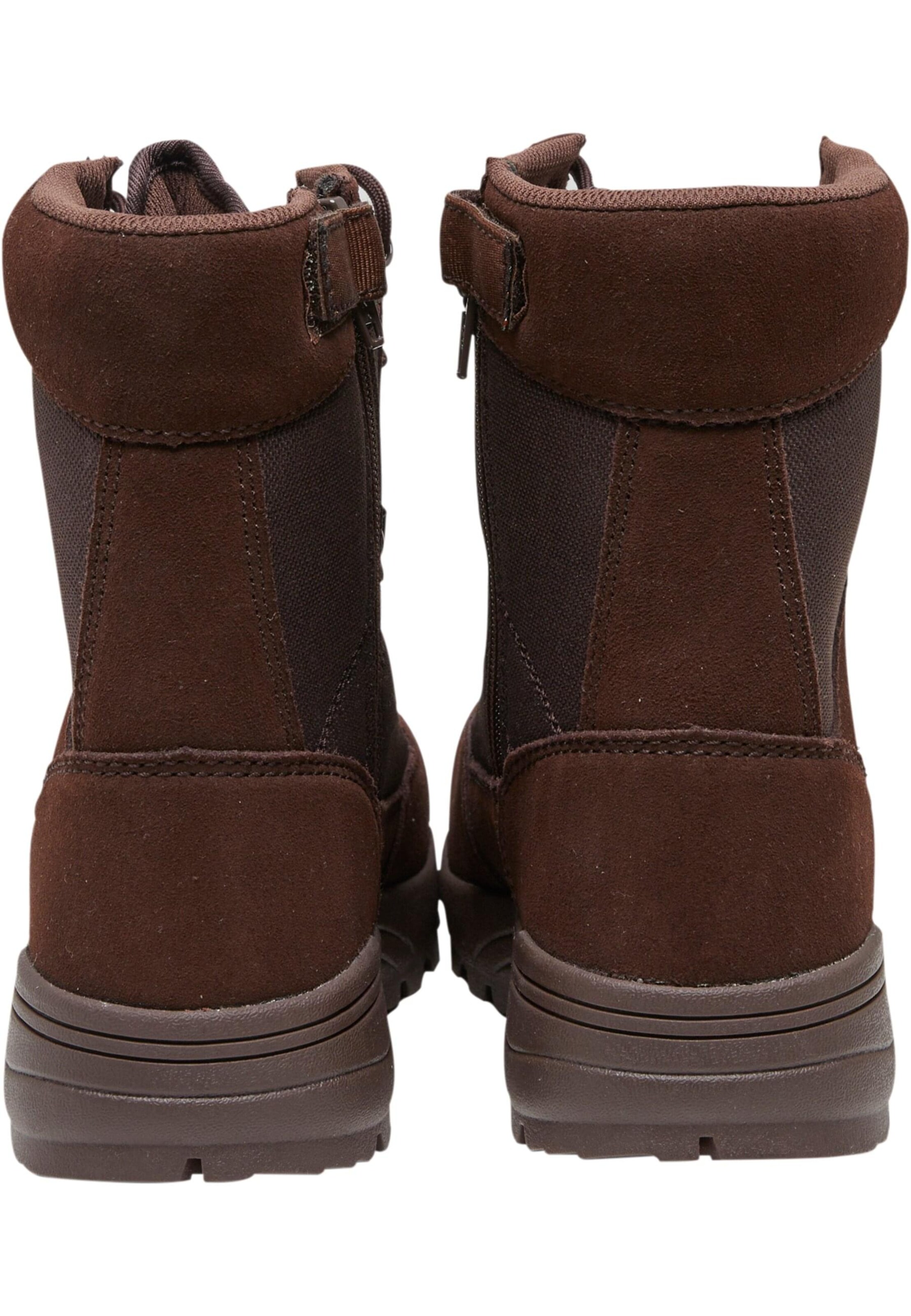 Bottines à lacets Brandit en marron