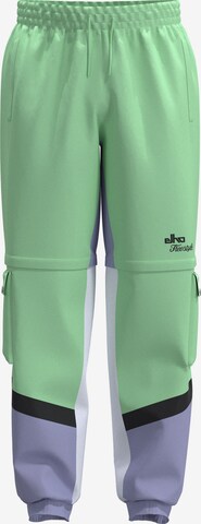 elho Tapered Broek in Groen: voorkant