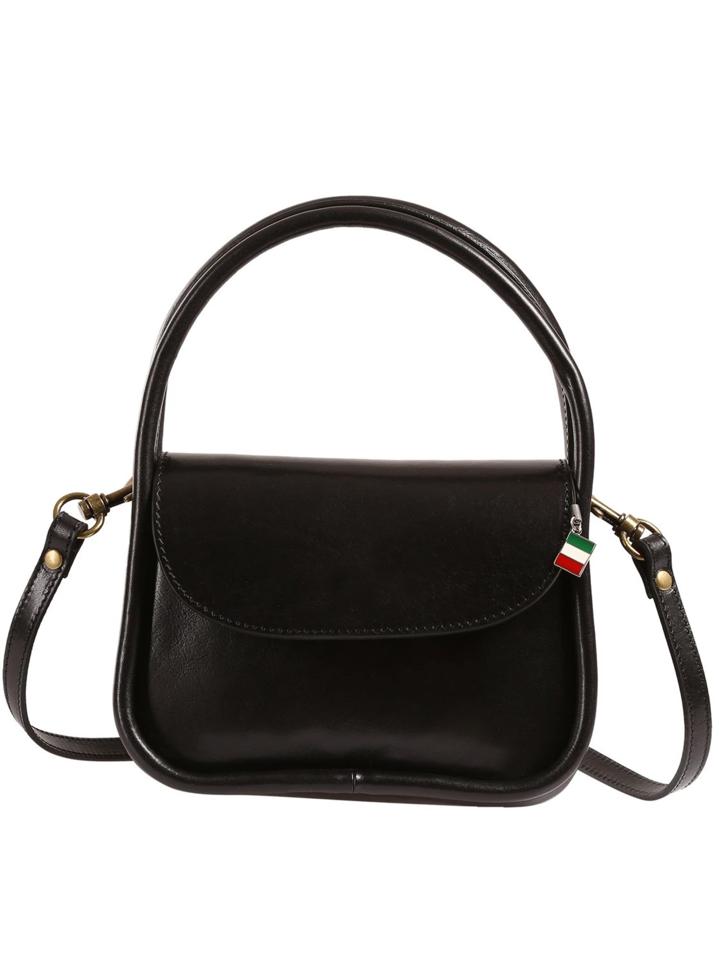 Borsa a mano di Florence in nero: frontale