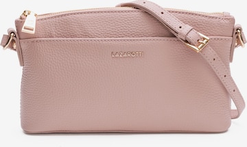 Lazarotti Crossbody Bag 'Bologna Leather' in Pink: front