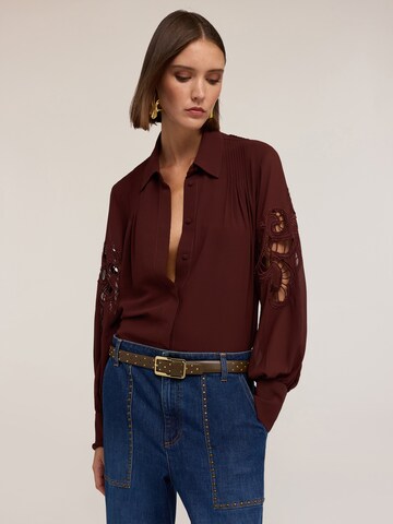 MOTIVI Shirt in Bruin