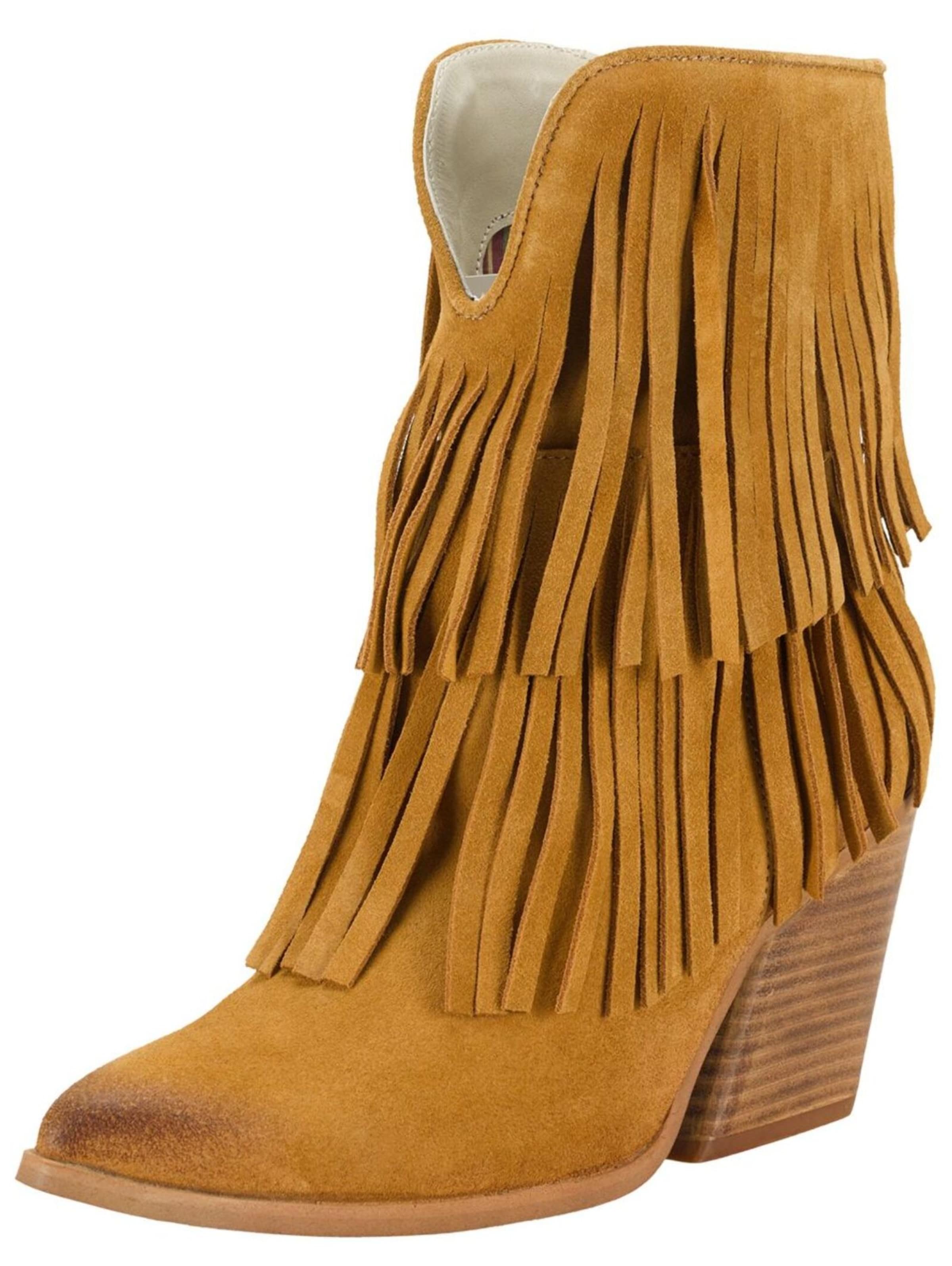 FELMINI Enkellaarsjes 'Monalisa F025' in Beige: voorkant