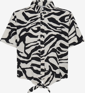 ICHI Blouse ' LINNO ' in Beige: front