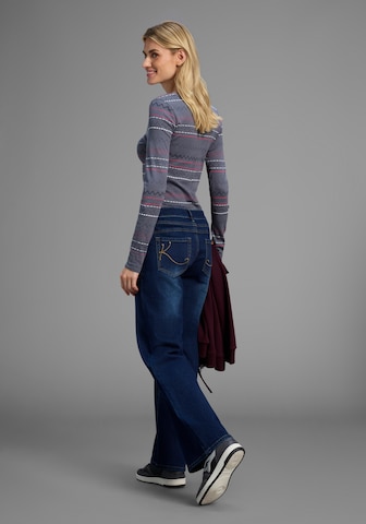 KangaROOS Flared Jeans in Blau