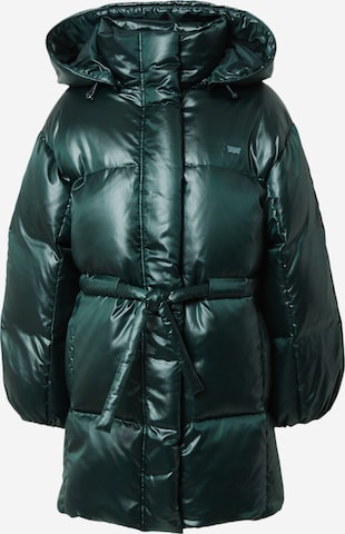 Manteau d’hiver 'Pillow Bubble Mid' LEVI'S ® en vert : devant