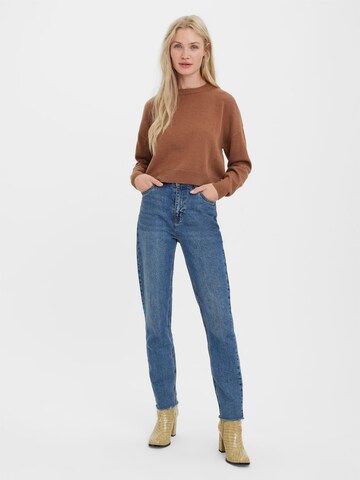 VERO MODA Pullover 'Lillie' in Braun