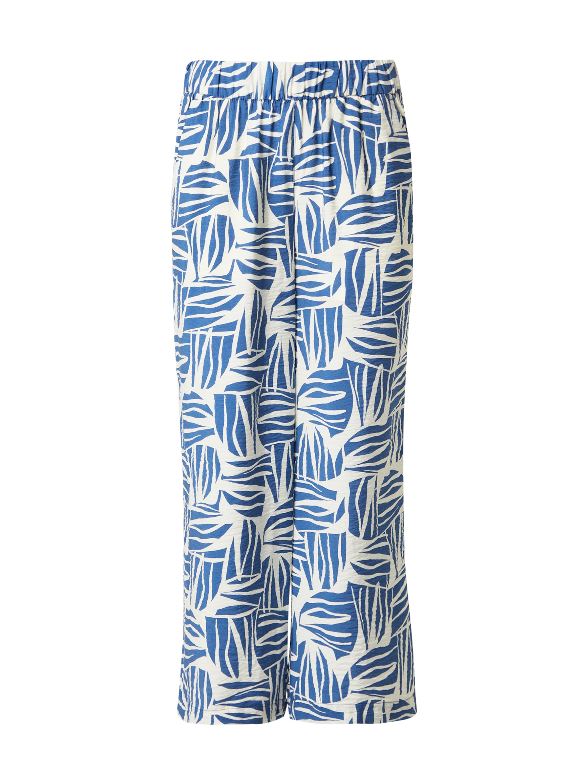 s.Oliver Zvonové kalhoty Kalhoty – modrá: přední strana